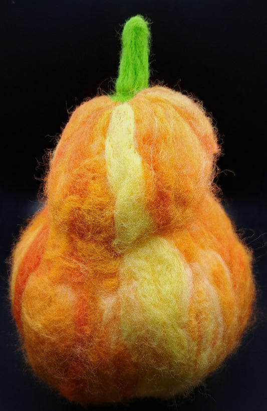 Needle Felted Pumpkin